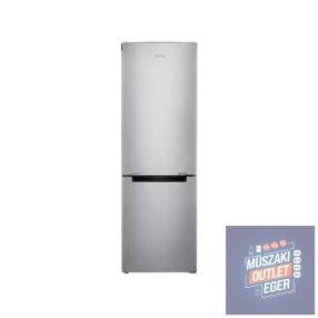   Samsung RB30J3000SA Hűtőszekrény, Hűtőtér: 213 L, Fagyasztótér: 98 L, NoFrost, F Energiaosztály, Szél: 59.5 cm Mag: 178 cm Mély: 66.8 cm, Szürke