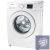 Samsung WF60F4EFW0W Elöltöltős Mosógép, C Energiaosztály, Mosókapacitás 6 kg, 1000 ford./perc, 	60 cm x 85 cm x 40 cm, EcoBubble