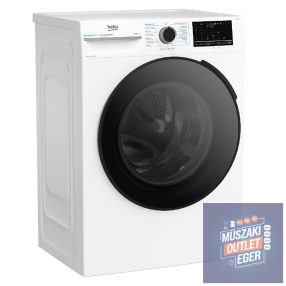   Beko BM3WFU4741A Elöltöltős Mosógép, Mag: 84,5 cm Szél: 60 cm Mély: 49,6 cm, 1400 ford. /perc, A Energiaosztály, Digitális kijelző, Mosási kapacitás: 7 kg