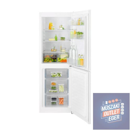 Electrolux LNT3LE3W1R Kombinált hűtőszekrény, Energiaosztály: E, 59.5 x 175 x 64.7 cm, Hűtőtér: 195 l, Fagyasztótér: 110 l, 3 Hűtőpolc, 3 Fagyasztórekesz