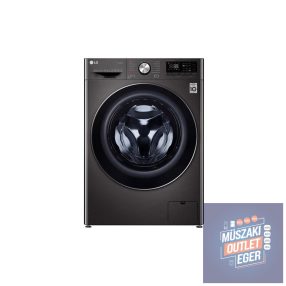   LG F4WV910P2SE Elöltöltős Mosógép, A Energiaosztály, 10,5kg Mosási Kapacitás, 1400 fordulat/perc, 60 × 85 × 56,5 cm, Acélszürke
