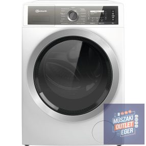   Bauknecht B7X 89E Silence Mosógép, Szél: 59.9 cm, Mag: 84.5 cm, Mély: 60.7 cm,  Mosókapacitás: 8 kg, Energiahatékonyság: A, 1400 ford./perc,