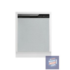   Grundig GNUP4620XC Mosogatógép, 16 Terítékes, Szél: 59,8cm, Mag: 81,8cm, Mély: 55cm, Inox, B Energiaosztály, Eco program