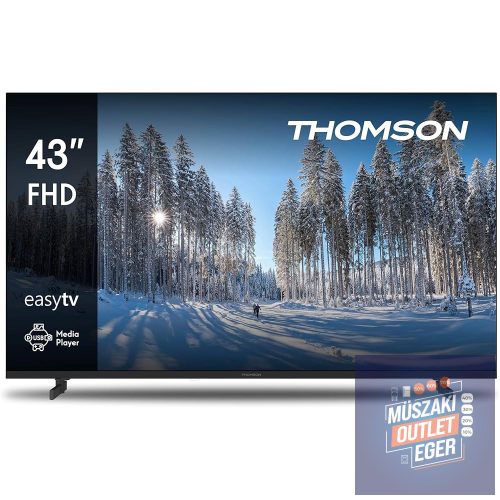 Thomson 43FD2S13 Full HD TV, 95,5 × 17,2 × 59 cm (állvánnyal), 2 × 8 W hangszórók, Full HD (1920 × 1080 pixel)