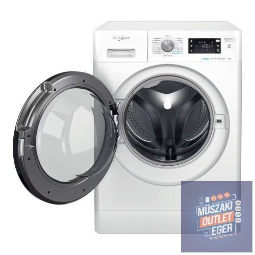 Whirlpool FFB 9469 WV BE Elöltöltős Mosógép, A Energiaosztály, Mosókapacitás: 9 kg, 1400 ford./perc, Szél: 59.5 cm Mag: 84.5 cm Mély: 63 cm, 