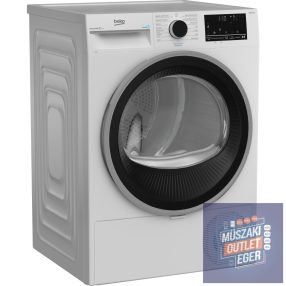   Beko B5T68219 Hőszivattyús szárítógép, B Energiaosztály(2021), Szárítási kapacitás: 8 kg., 84,6 x 59,8 x 60,5 cm, 15 program, AquaWave