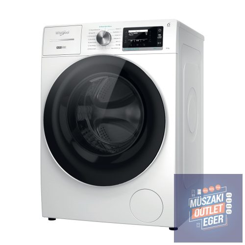 Whirpool W8 89AD SILENCE Előltöltős Mosógép, A Energiaosztály, 1400 ford/perc,  Mérete 59,9 × 84,5 × 64,3 cm (Sz×Ma×Mé), 8 kg töltetkapacitás