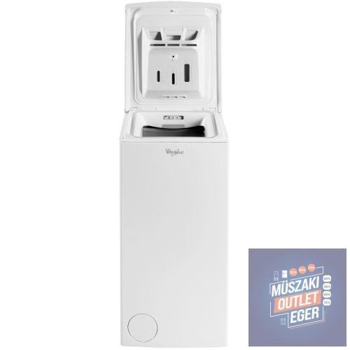 Whirlpool TDLR 6230SS EU/N Felültöltős Mosógép, C Energiaosztály, 6kg Mosási Kapacitás, 1200fordulat/perc, 40 cm × 90 cm × 60 cm