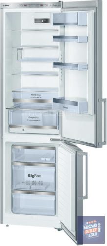 Bosch KGE39AL40 Hűtőszekrény, Energiaosztály: A+++, 157kWh/év, Hűtőtér: 247 l, Fagyasztótér: 89 l, 60 x 201 x 65 cm, LED világítás