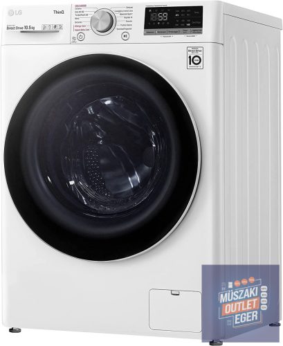 LG F4WV510S0E Elöltöltős Mosógép,  B energiaosztály, 60 cm × 85 cm × 56,5 cm, 1400 fordulat/perc, 10,5 kg Mosási Kapacitás