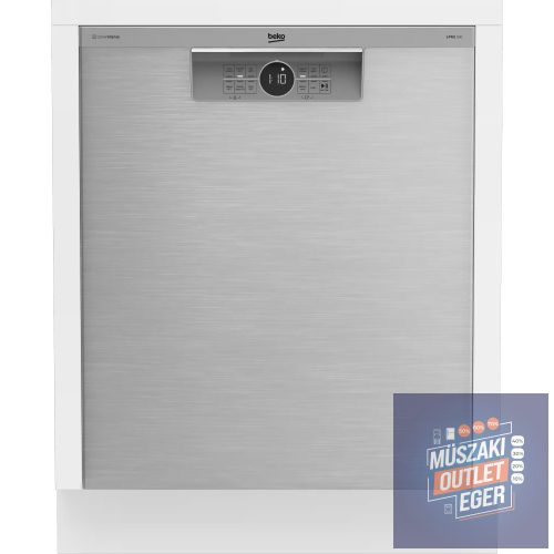 Beko BDUN28O40X Pult alá építhető Mosogatógép, 14 Töltet, 8 Program, Selfdry, C Energiaosztály, 9,5L/ciklus