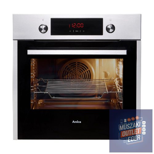 AMICA EB 944 100 E Beépíthető sütő, 65L, 3600 W, A Energiaosztály, Inox, 59,5 x 59,5 x 57 cm, Gőztisztítás, Grill