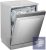 Samsung DW60R7050FS Szabadonálló Mosogatógép, D Energiaosztály, Eco program, Ezüst, 14 Teríték, 9,9L/ciklus, Mag. 84,5 cm Szél. 59,8 cm Mély. 60 cm