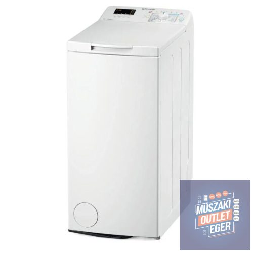 INDESIT BTW S50400 Felültöltős Mosógép, 5 Kg Ruhatöltet, 42 L Térfogat, 40 cm x 90 cm x 60 cm, C Energiaosztály, 951 ford./perc 
